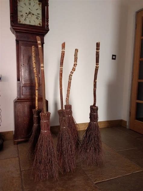 Adult witch broomstick